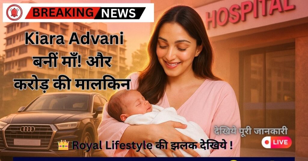 Kiara Advani with baby