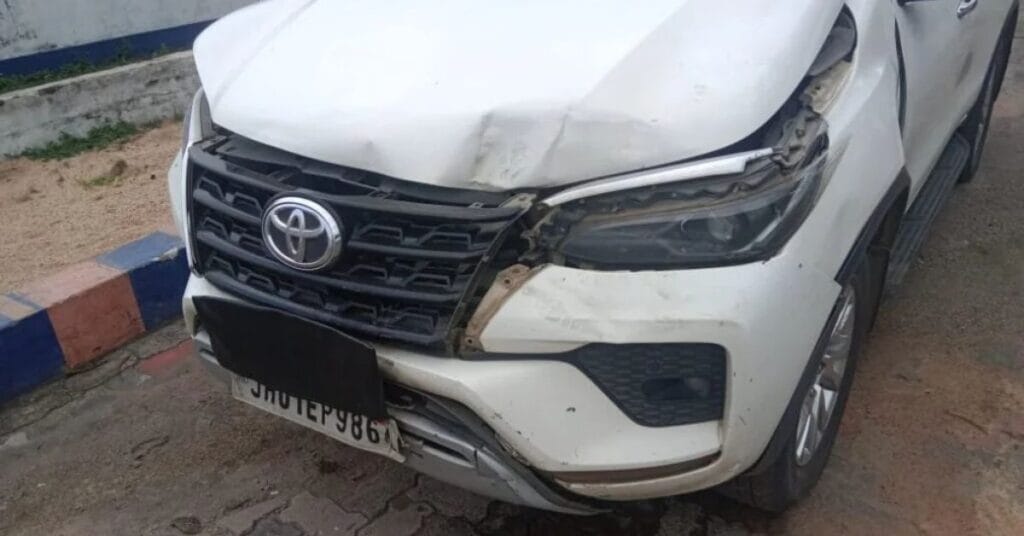  Minister Deepika Pandey Singh's Car Accident